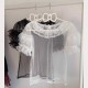 Summer Sweet Lolita Lace See Through Blouse (WS202)